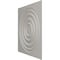 Ekena Millwork 19 5/8in. W x 19 5/8in. H Wade EnduraWall Decorative 3D Wall Panel Covers 2.67 Sq. Ft. WP20X20WDCCB - alternate 5